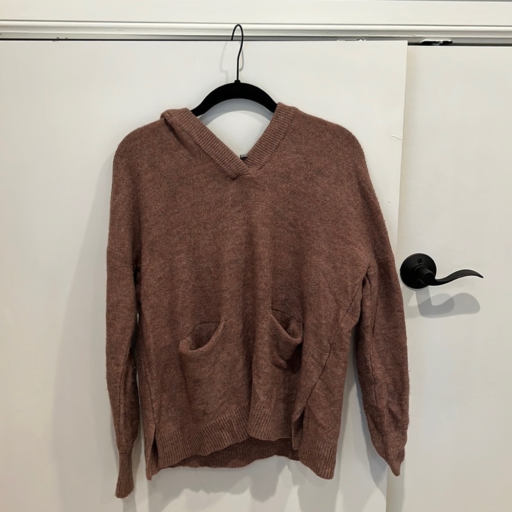 Super soft hooded sweater